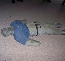 Rescue dummy, photo by Stephen B Wingate